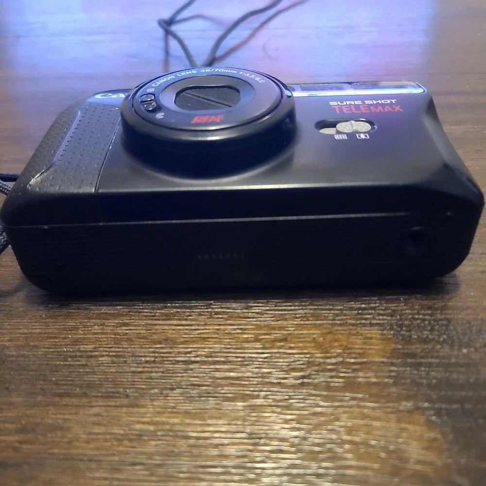 Canon Sure‎ Shot TELEmax Date Point & Shoot 35mm Film Camera 38/70mm Lens